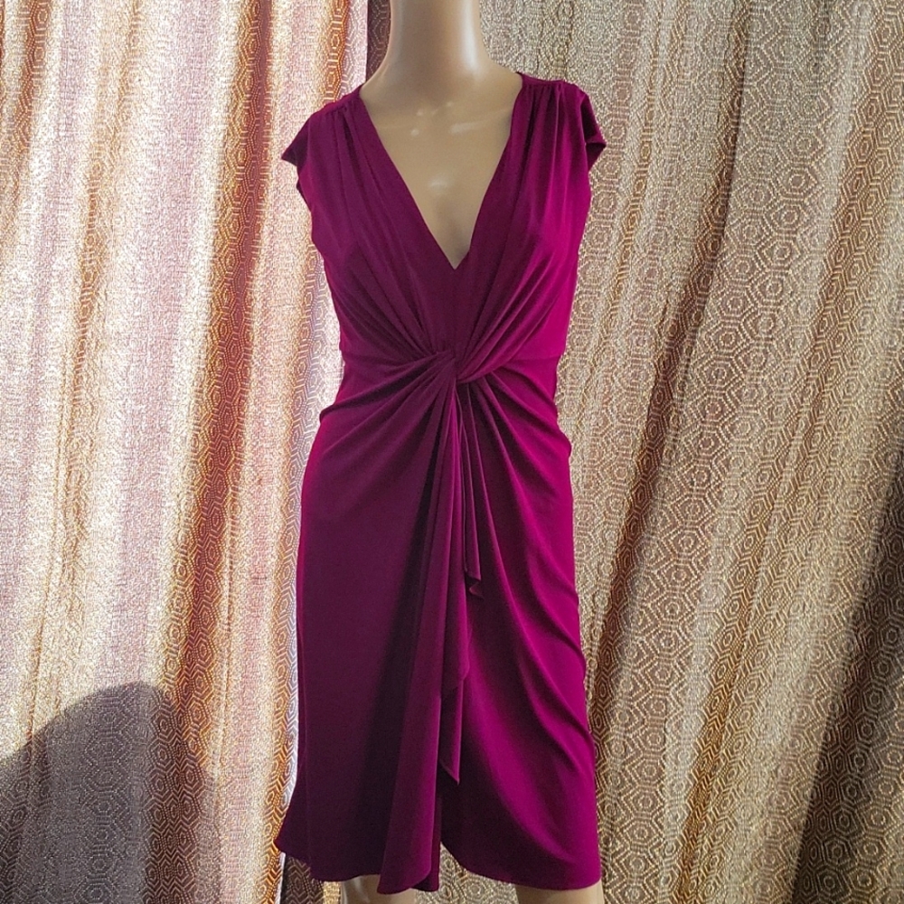Catherine Malandrino Fuchsia Blush Knit Dress
